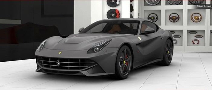 Ferrari F12 Berlinetta có đến 18 loại màu khác nhau